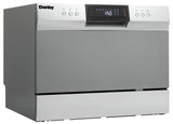 Danby 6 Place Setting Countertop Dishwasher in Silver - (DDW631SDB)