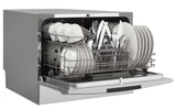 Danby 6 Place Setting Countertop Dishwasher in Silver - (DDW631SDB)