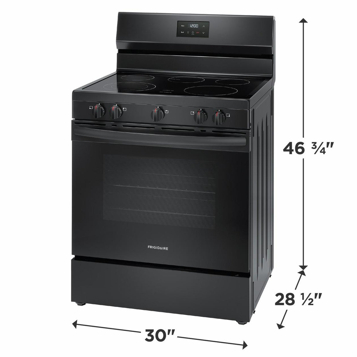 Frigidaire 30" Electric Range - (FCRE3052BB)