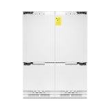 ZLINE 60" 32.2 cu. Ft. Panel Ready Built-In 4-Door French Door Refrigerator with Internal Water and Ice Dispenser (RBIV-60) - (RBIV60)