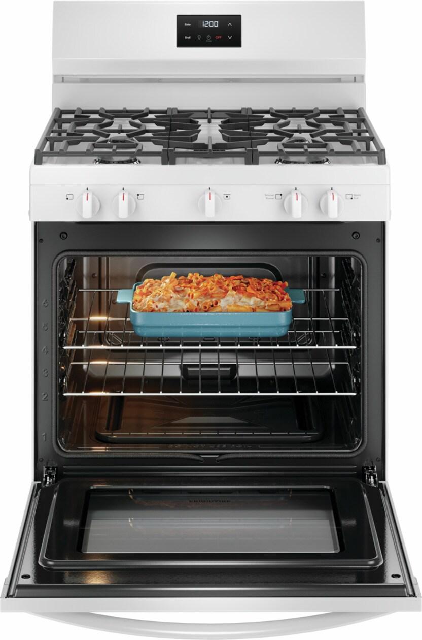 Frigidaire 30" Gas Range - (FCRG3052BW)