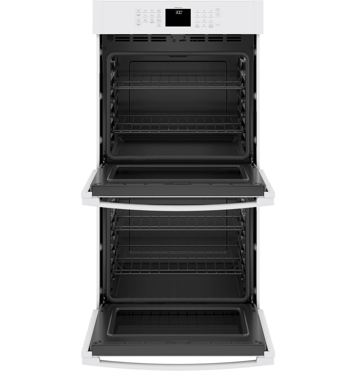 GE(R) 27" Smart Built-In Double Wall Oven - (JKD3000DNWW)