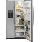 GE(R) 21.9 Cu. Ft. Counter-Depth Side-By-Side Refrigerator - (GZS22DSJSS)