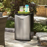 Danby 4.4 cu. ft. Outdoor Fridge in Stainless Steel - (DAR044A6BSLDBO)