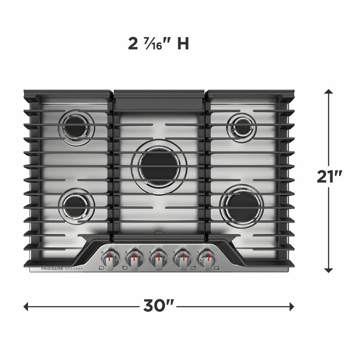 Frigidaire Gallery 30" Gas Cooktop - (GCCG3048AS)