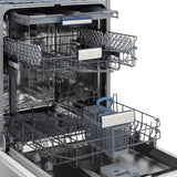 ZLINE 24" Tallac Series 3rd Rack Dishwasher in Custom Panel Ready with Stainless Steel Tub, 51dBa (DWV-24) - (DWV24)