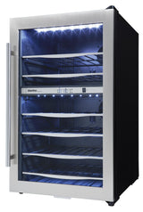 Danby 38 Bottle Free-Standing Wine Cooler in Stainless Steel - (DWC040A3BSSDD)