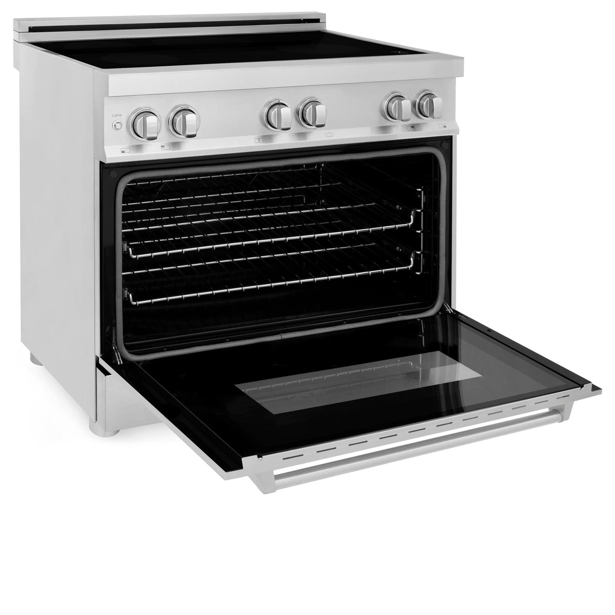 ZLINE 36" 4.6 cu. ft. Induction Range with a 5 Element Stove and Electric Oven in Stainless Steel (RAIND-36) [Color: Stainless Steel] - (RAIND36)