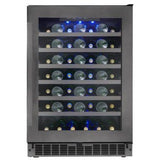 Silhouette Select - 24" Built-in Wine Cellar In Black Stainless Steel - (SSWC056D1BS)