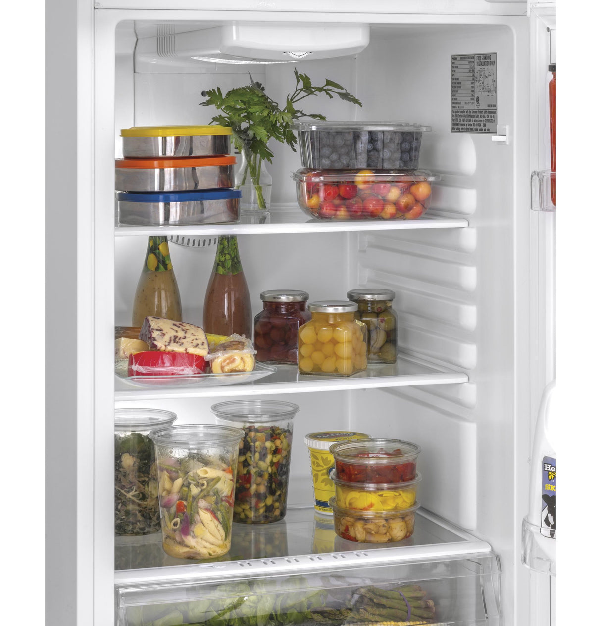 9.8 Cu. Ft. Top Freezer Refrigerator - (HA10TG21SW)