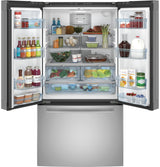 Haier ENERGY STAR(R) 27.0 Cu. Ft. Fingerprint Resistant French-Door Refrigerator - (QNE27JYMFS)