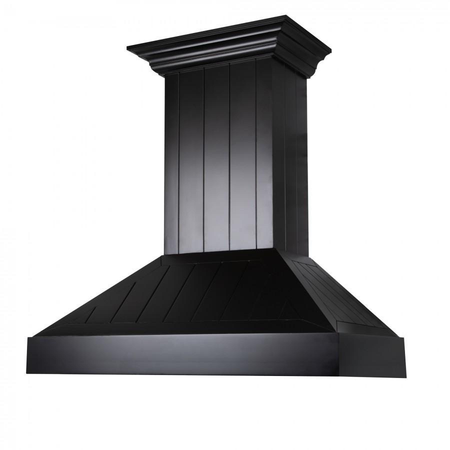 ZLINE Wooden Wall Mount Range Hood In Black - Includes Motor (KPCC) - (KPCC30)