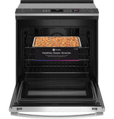 GE Profile(TM) 30" Smart Slide-In Electric Convection Fingerprint Resistant Range with No Preheat Air Fry - (PSS93YPFS)