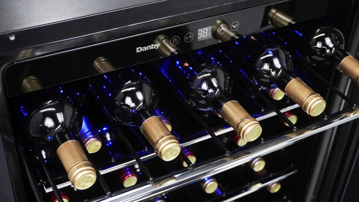 Danby 60 Bottle Built-in Wine Cooler in Stainless Steel - (DWC057A1BSS)