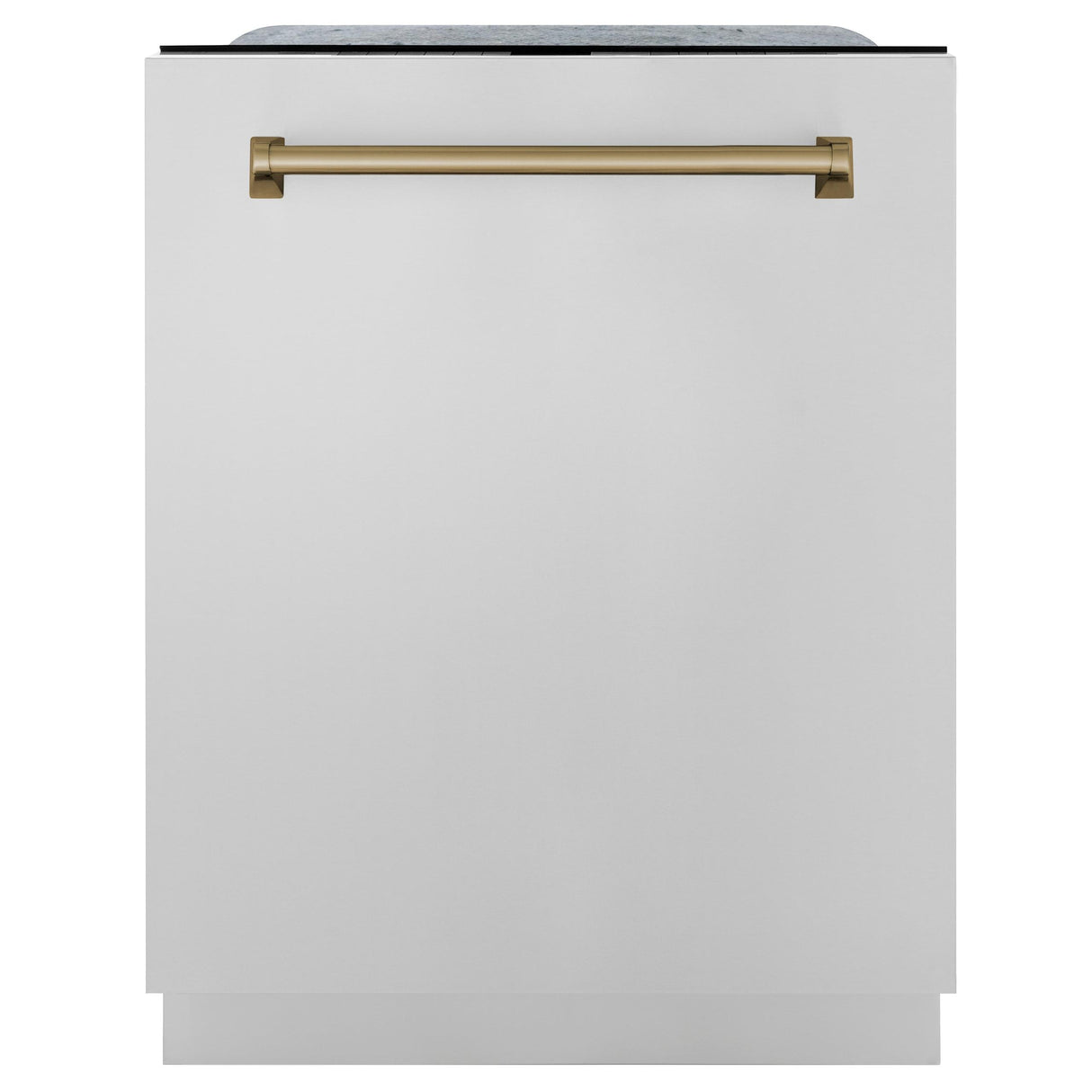 ZLINE Autograph Edition 24" 3rd Rack Top Touch Control Tall Tub Dishwasher in Stainless Steel with Accent Handle, 45dBa (DWMTZ-304-24) [Color: Champagne Bronze] - (DWMTZ30424CB)