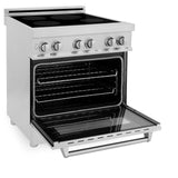 ZLINE 30" 4.0 cu. ft. Induction Range with a 4 Element Stove and Electric Oven in Stainless Steel (RAIND-30) [Color: Stainless Steel] - (RAIND30)