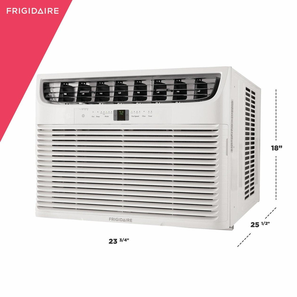 Frigidaire 18,000 BTU Window Room Air Conditioner with Supplemental Heat - (FHWE182WB2)