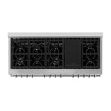 ZLINE 60 in. 7.4 cu. ft. Dual Fuel Range with Gas Stove and Electric Oven in Stainless Steel with Color Options (RA60) [Color: Stainless Steel] - (RA60)