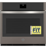 GE(R) 30" Smart Built-In Self-Clean Convection Single Wall Oven with Never Scrub Racks - (JTS5000ENES)