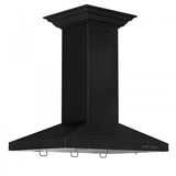 ZLINE 36 in. Designer Series Oil-Rubbed Bronze Island Mount Range Hood (8KL3iB-36) - (8KL3IB36)