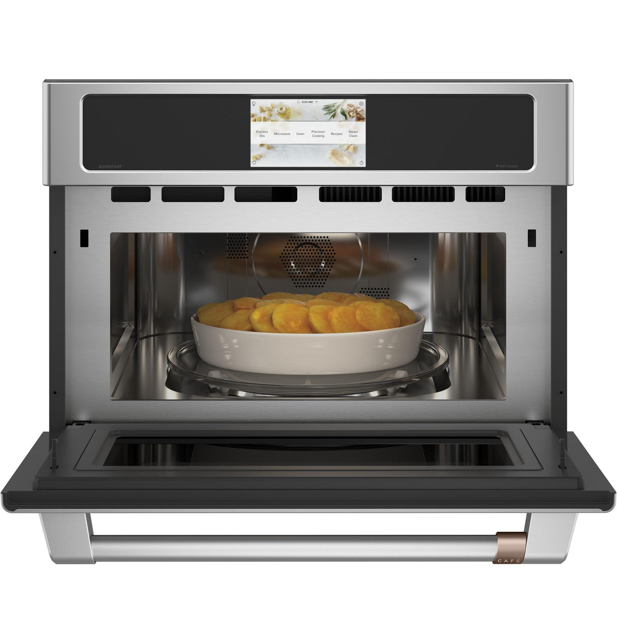 Caf(eback)(TM) 27" Smart Five in One Oven with 120V Advantium(R) Technology - (CSB912P2NS1)