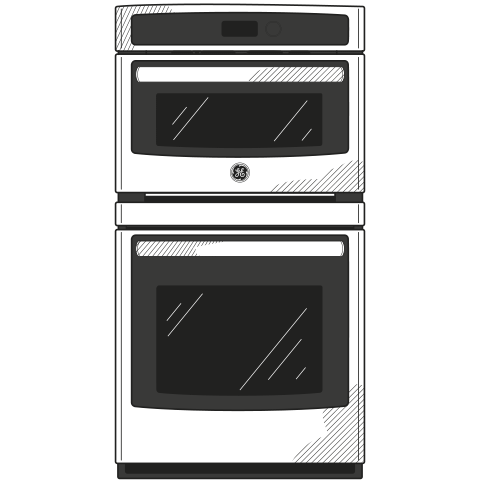 GE Profile(TM) 27" Built-In Combination Convection Microwave/Convection Wall Oven - (PK7800SKSS)