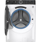 GE(R) ENERGY STAR(R) 5.0 cu. ft. Capacity Smart Front Load Steam Washer with SmartDispense(TM) UltraFresh Vent System with OdorBlock(TM) and Sanitize + Allergen - (GFW850SSNWW)