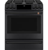 Caf(eback)(TM) 30" Smart Slide-In, Front-Control, Gas Range with Convection Oven - (CGS700P3MD1)