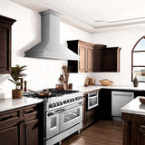 ZLINE Designer Series DuraSnow Wall Mount Range Hood (8656S) - (8656S30)