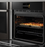 GE Profile(TM) 30" Smart Built-In Convection Double Wall Oven with No Preheat Air Fry and Precision Cooking - (PTD7000SNSS)