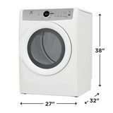 Electrolux Front Load Gas Dryer - 8.0 Cu. Ft. - (ELFG7337AW)