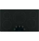 GE(R) 36" Built-In Knob Control Electric Cooktop - (JP3036DLBB)