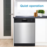 Danby 24" Wide Built-in Dishwasher in Stainless Steel - (DDW2404EBSS)