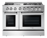 Thor Kitchen 48 Inch Dual Fuel Range In Stainless Steel - Professional - Hrd4803u - (HRD4803U)