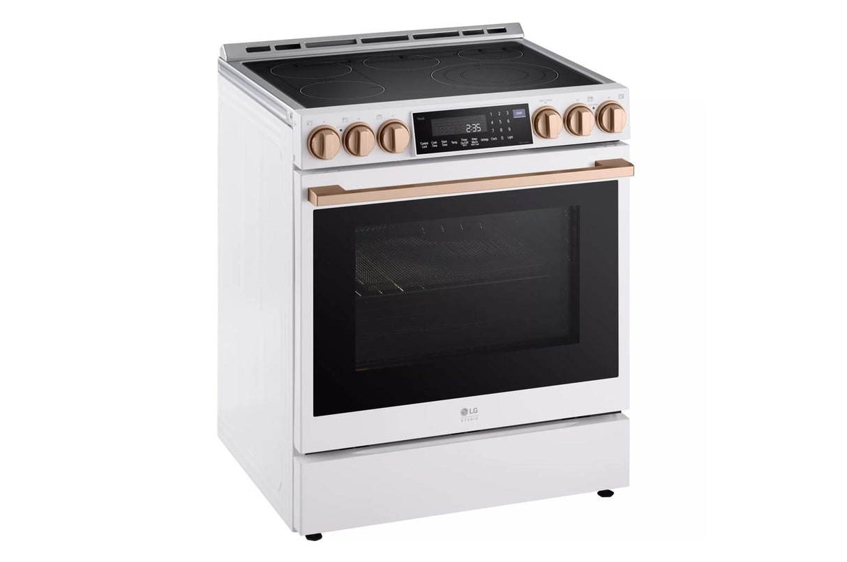 LG STUDIO 6.3 cu. ft. InstaView(R) Electric Slide-in Range with ProBake Convection(R) and Air Fry - (LSES6338N)