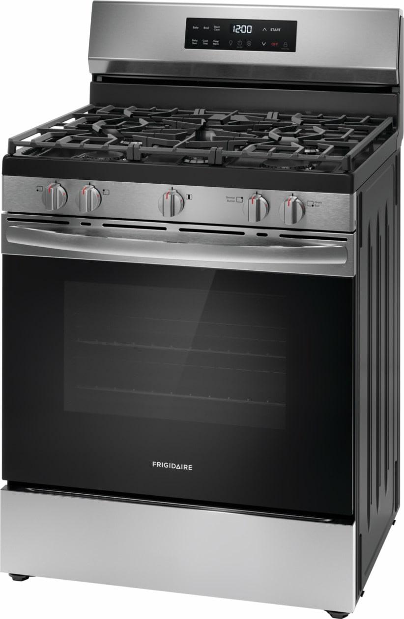 Frigidaire 30" Gas Range with Quick Boil - (FCRG3062AS)