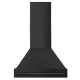 ZLINE Black Stainless Steel Range Hood with Black Stainless Steel Handle and Size Options(BS655-BS) - (BS65530BS)