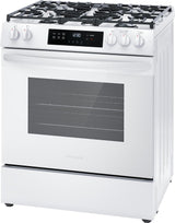 Frigidaire 30" Front Control Gas Range with Quick Boil - (FCFG3062AW)