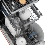 ZLINE 18" Tallac Series 3rd Rack Top Control Dishwasher with Traditional Handle, 51dBa [Color: Copper] - (DWVC18)