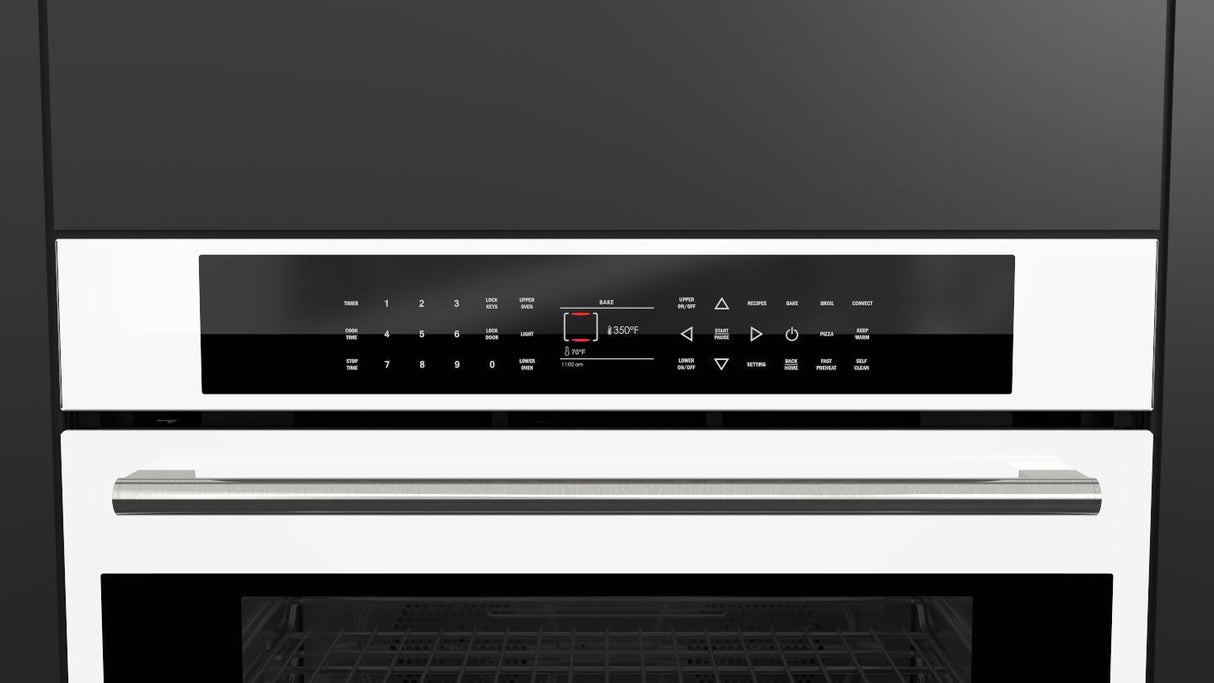 30" TOUCH CONTROL DOUBLE OVEN - (F7DP30W1)