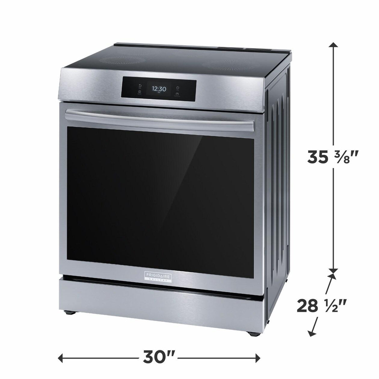 Frigidaire Gallery 30" Front Control Induction Range with Total Convection - (GCFI3060BF)