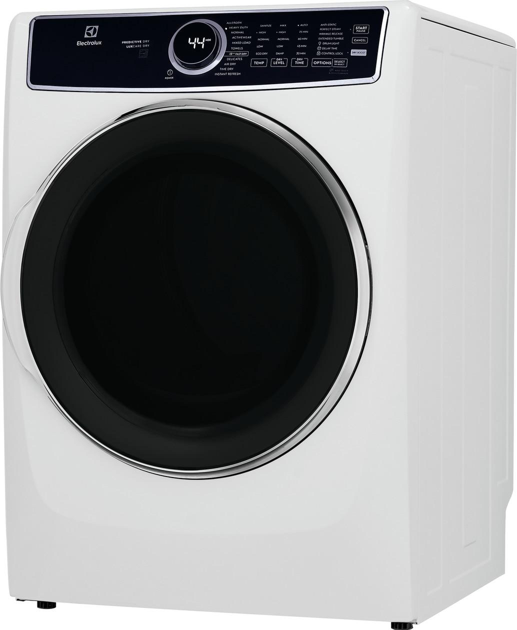 Electrolux Front Load Perfect Steam(TM) Gas Dryer with LuxCare(R) Dry and Instant Refresh - 8.0 Cu. Ft. - (ELFG7637AW)