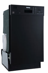 Danby 18" Wide Built-in Dishwasher in Black - (DDW1804EB)