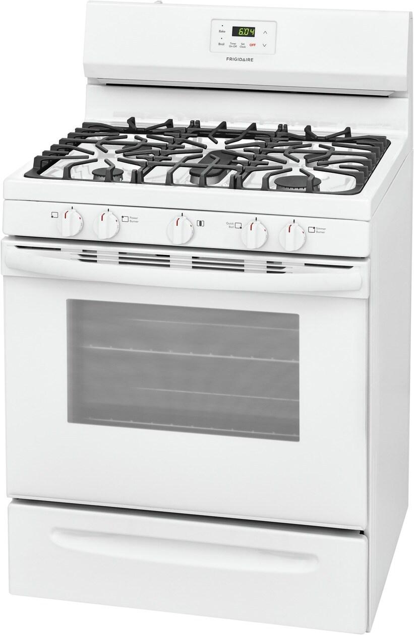 Frigidaire 30" Gas Range - (FCRG3052AW)