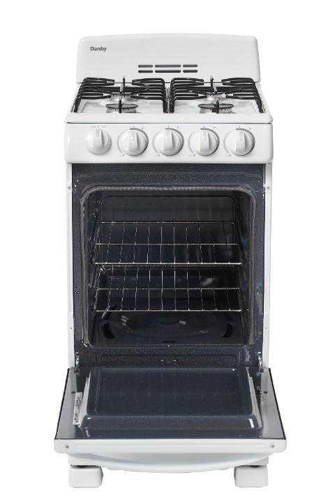 Danby 20" Wide Gas Range in White - (DR202WGLP)