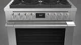 36" DUAL FUEL RANGE - (F4PDF366S1)