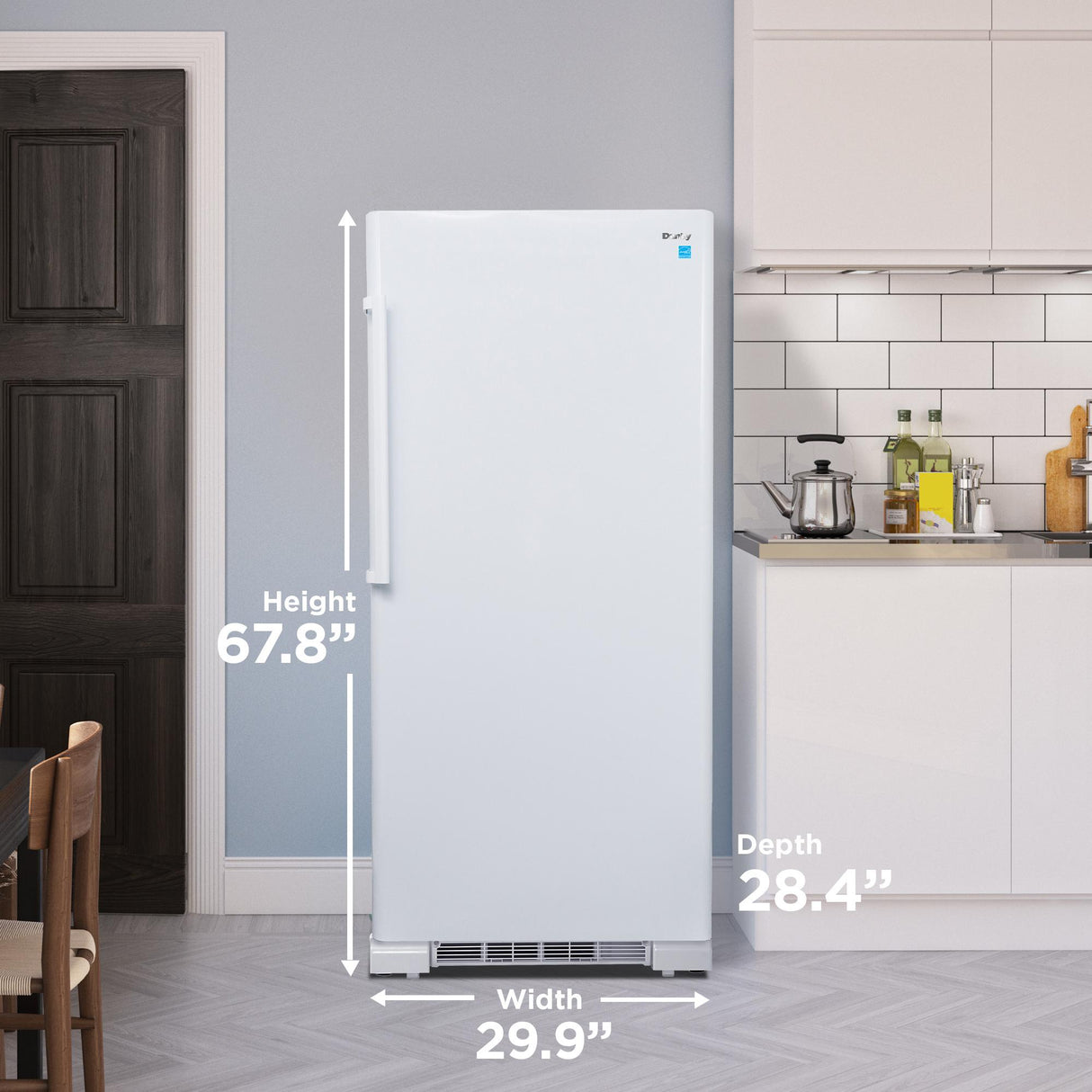 Danby Designer 17.0 cu. ft. Apartment Size Fridge in White - (DAR170A3WDD)