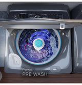 GE Profile(TM) ENERGY STAR(R) 5.3 cu. ft. Capacity Washer with Smarter Wash Technology and FlexDispense(TM) - (PTW705BPTDG)