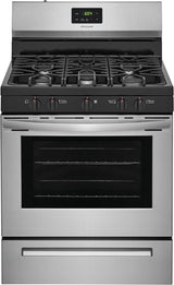 Frigidaire 30" Gas Range - (FCRG3052AS)