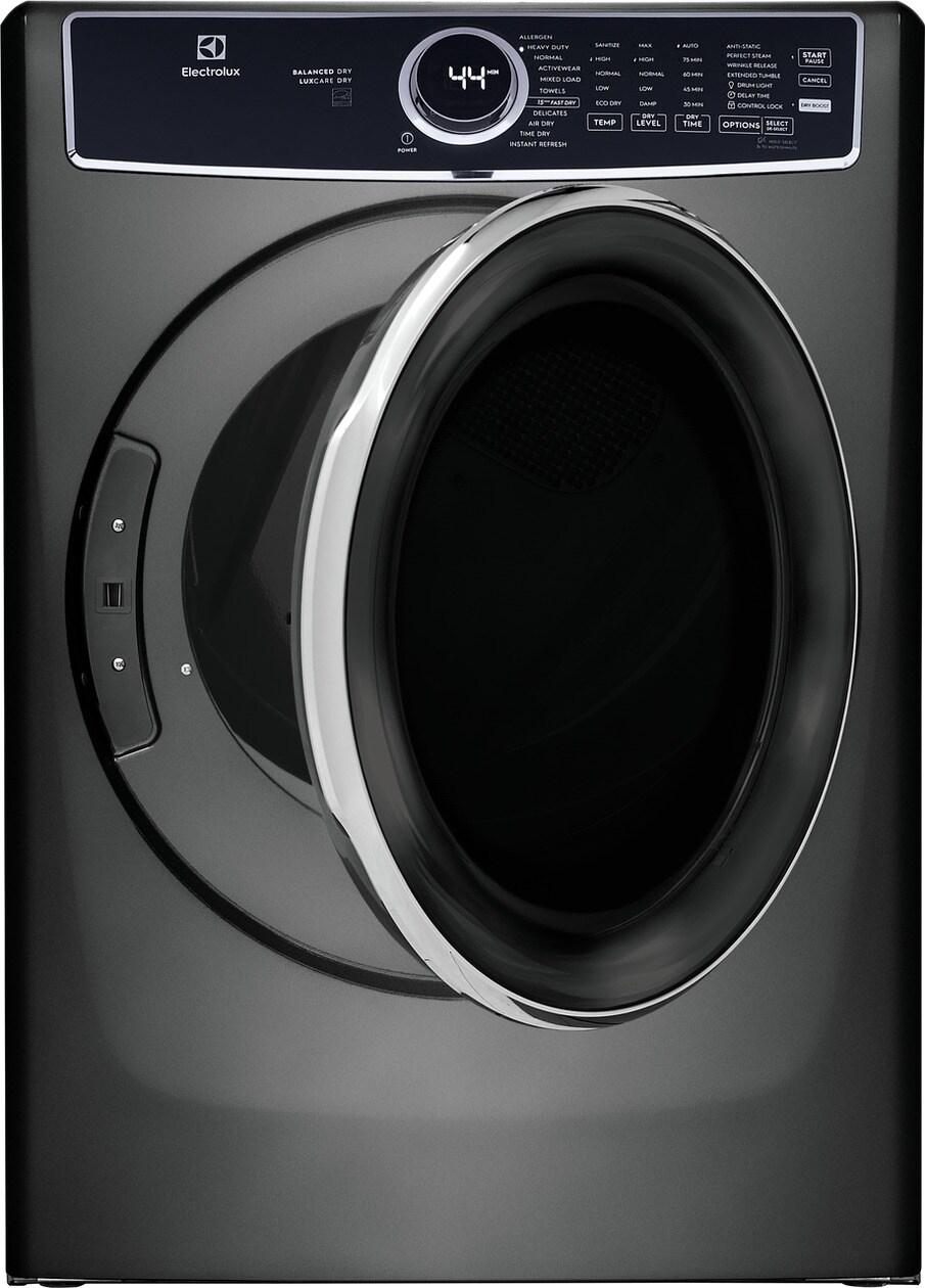 Electrolux Front Load Perfect Steam(TM) Electric Dryer with Balanced Dry(TM) and Instant Refresh - 8.0 Cu. Ft. - (ELFE7637AT)